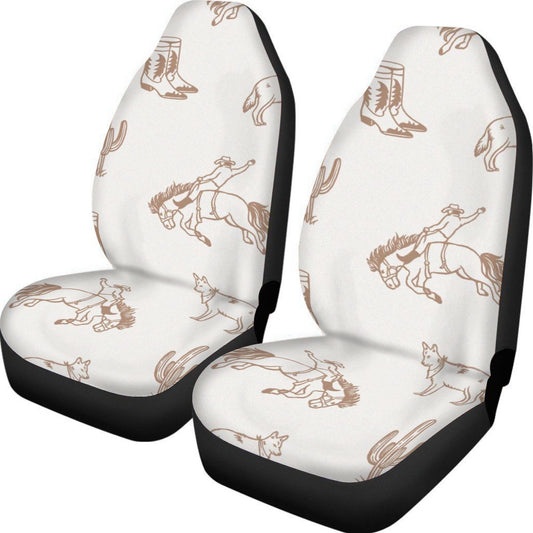 Western Days Universal Car Seat Cover With Thickened Back
