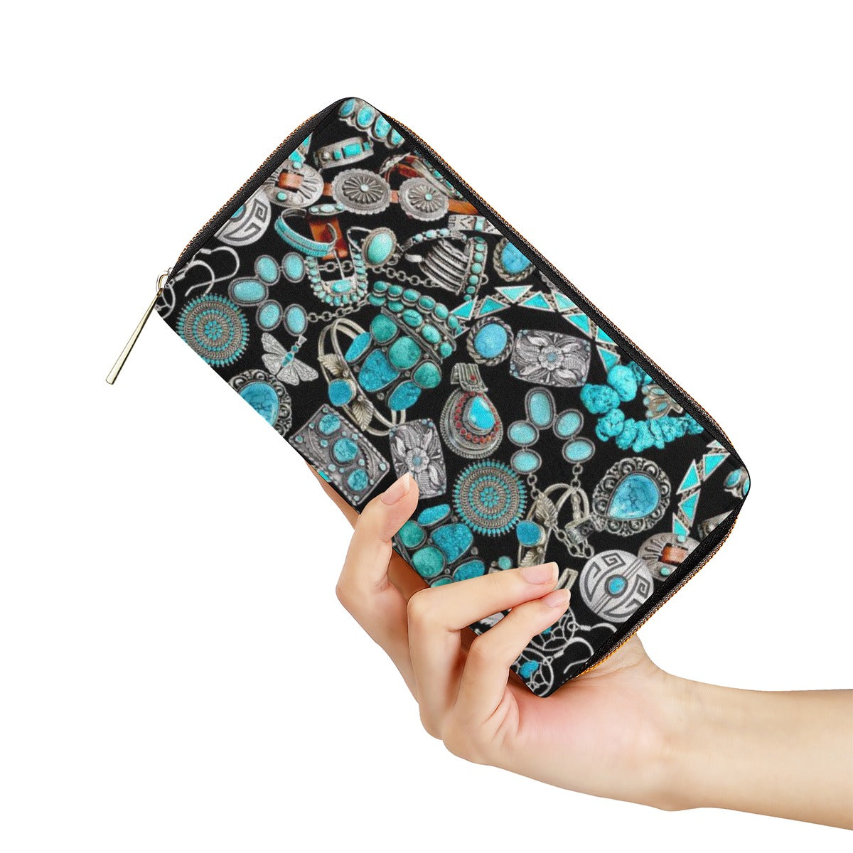 Turquoise Lovers Wallet