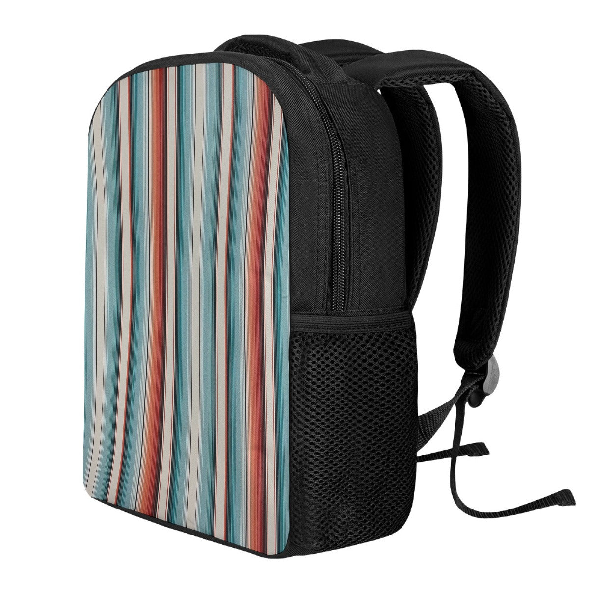 Red & Turquoise Serape Backpack